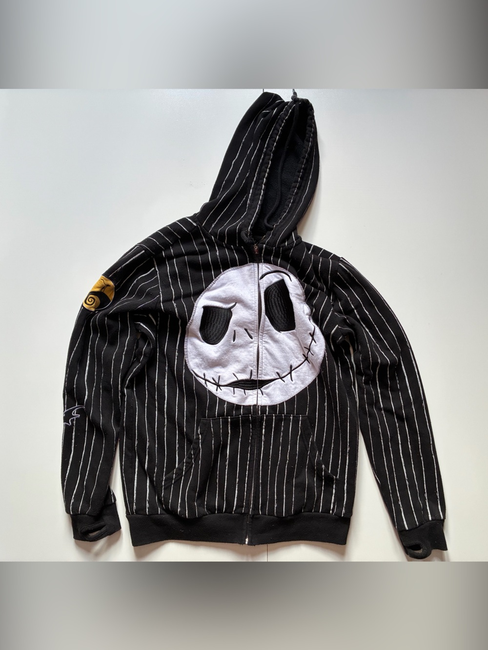 Our Universe The Nightmare Before Christmas Jack Stripe Hoodie - Size Small